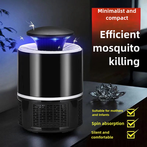 Piège à mouches LED UV USB, tueur de moustiques électrique commercial et domestique avec photocatalyseur, lampe anti-mouches et anti-moustiques - Product Image 4