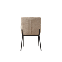 Usine de vente en gros velours or jambe en acier inoxydable Lounge Bubble Chair haute qualité pour événement banquet Accent chaise de salle à manger