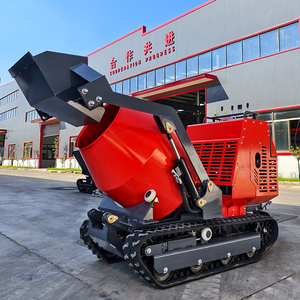 Penjualan terlaris Mini 300L Self-Loading <span class=keywords><strong>Mixer</strong></span> beton ponsel Track portabel dengan pompa 0.3 kubik Mini Dumper - Product Image 5