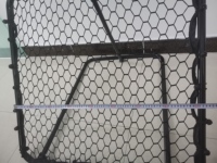 Portable Durable Rapide Pliant Conception Angle Réglable Baseball Football Rebondeur Objectif Net Pour L'entraînement