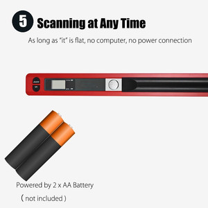 Winait 900 dpi A4 giấy di động tài liệu/sách/bút máy quét - Product Image 5