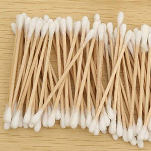 30 cotons-tiges, cotons-tiges à double extrémité, cotons-tiges pour bébé, cotons-tiges démaquillants, cotons-tiges pointus jetables - Product Image 1