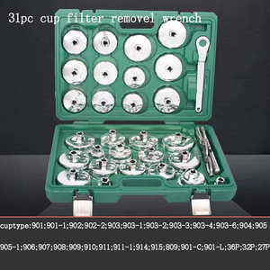 Juego de llaves de extracción de filtro de aceite, vaso de accionamiento de <span class=keywords><strong>1</strong></span>/<span class=keywords><strong>2</strong></span> pulgadas, juego de vaso de filtro de aceite, 27 Uds. - Product Image 6