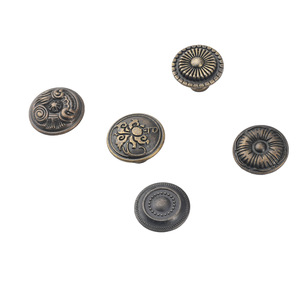 European Style Round Zinc Alloy Cabinet Drawer Handle Knob Durable Furniture Hardware - Product Image 5