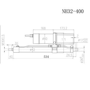 Actuador Hidráulico Miniatura de Alta Velocidad, Motor de Cuatro Polos, Unidad Hidráulica de Alta Capacidad para Manipulador - Product Image 4