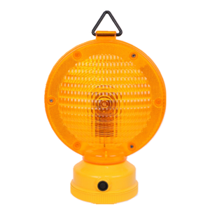 Luz de Advertencia <span class=keywords><strong>Intermitente</strong></span> LED para Barricadas, <span class=keywords><strong>con</strong></span> Base Magnética y Batería, para Seguridad Vial en Carreteras y Entradas - Product Image 1