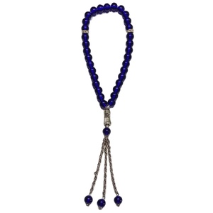 <span class=keywords><strong>Perles</strong></span> <span class=keywords><strong>de</strong></span> prière en verre, lots <span class=keywords><strong>de</strong></span> pièces, d'usine, personnalisées, bleu Royal, style musulman, vente en <span class=keywords><strong>gros</strong></span> - Product Image 1