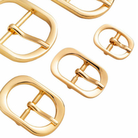 Boucles Métalliques Tendance et Durables pour Sacs, Chaussures et Vêtements – Accessoires de Serrage Ovales