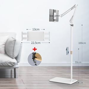 Soporte de Suelo Multiángulo Ajustable, Plegable y Extensible para Tablets y Teléfonos de 4 a 13 Pulgadas, Compatible con iPhone, iPad Pro 12.9 y para Cama - Product Image 2