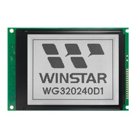 Écran LCD 320x240 WG320240C0 Température de fonctionnement -20°C ° C+70 ° C IC RA8835 Instrument industriel de 5,7 pouces