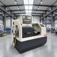Machine à tourner CNC à haute précision ShanDong HR CK0660, machine à tourner CNC à lit plat