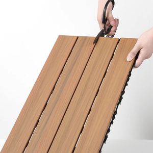 Suelo de Madera Plástica WPC de 60*30*2.3cm para Patio y Terraza, en Oferta - Product Image 3