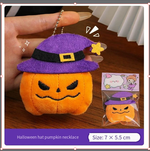 Gantungan Kunci Halloween Model Baru, Hiasan Gantung Labu, Kelelawar, Hantu, Penyihir, untuk Tas Ransel, Dompet, Kunci, Hadiah Pesta Trick Treat - Product Image 1