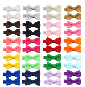 Pinzas <span class=keywords><strong>para</strong></span> <span class=keywords><strong>el</strong></span> <span class=keywords><strong>pelo</strong></span> con lazo hechas a mano <span class=keywords><strong>para</strong></span> niños europeos y americanos, horquillas de plástico de 20 colores <span class=keywords><strong>para</strong></span> fiestas, accesorio de <span class=keywords><strong>Amazon</strong></span> - Product Image 1