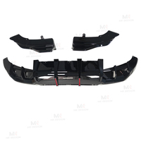 Diffuseur arrière style VTEN en PP avec éclairage LED pour BMW X3 G45 G48 2025+ Lame de pare-chocs arrière, séparateurs latéraux, ailerons, accessoires automobiles