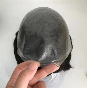 <span class=keywords><strong>Peluca</strong></span> de <span class=keywords><strong>hombre</strong></span> de 0,02mm y 0,04mm, prótesis capilar, <span class=keywords><strong>peluca</strong></span> Natural, peluquín de piel súper delgada y plana, parche para el cabello <span class=keywords><strong>Real</strong></span> para hombres, India - Product Image 3