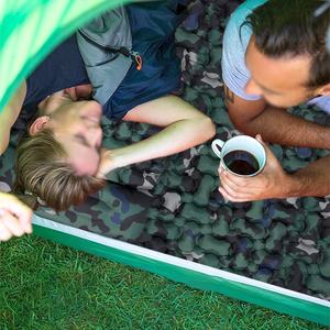 Matras Tidur Tiup TPU Ultralight untuk Hiking Outdoor dengan Pompa Inflator Eksternal, Matras Camping Ringan Bentuk Tulang - Product Image 6