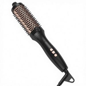 One Stop Service <b>USB</b> Rechargeable Cordless <b>Heated</b> Brush Hair Curling Portable Electric Curling Iron Automatic - Product Image 3