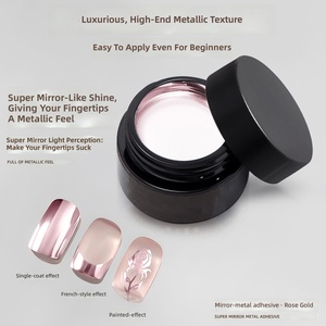 Esmalte de <span class=keywords><strong>Uñas</strong></span> en Gel UV Metálico Cromado, Suministros para <span class=keywords><strong>Uñas</strong></span>, <span class=keywords><strong>Brillo</strong></span> Espejo, Mate, <span class=keywords><strong>Semipermanente</strong></span>, Kit DIY de 10 ml - Product Image 3