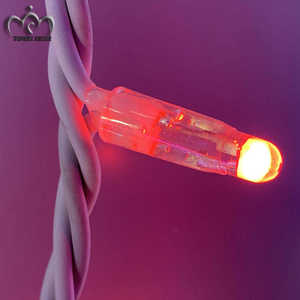 สายไฟแอลอีดีติดกลางแจ้งสีขาวกันน้ำ Ip65สายไฟนางฟ้าสายเคเบิลยางสำหรับตกแต่งงานแต่งงานคริสต์มาส - Product Image 2