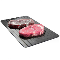 Plateau de décongélation rapide en aluminium pour viande et volaille congelées, planche de décongélation écologique pour la cuisine domestique
