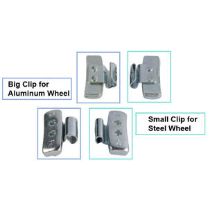 Çelik jantlar <span class=keywords><strong>60g</strong></span> için Toolon yeni galvanizli demir klipsli jant denge ağırlıkları - Product Image 5