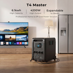 Batterie LiFePO4, station d'alimentation portable 3000w, générateur solaire LiFePO4 5000w 10000w 10kW, UPS 4200W 6kW 8kW, pour la maison, le camping en plein air - Product Image 5
