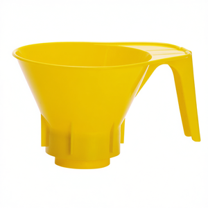 Entonnoir de remplissage, lot de 10, bec verseur en plastique jaune, accessoire pour bouteille de stockage - Product Image 2