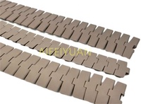 Chaîne de convoyeur en plastique à flexion latérale 820 821 880TAB 882TAB 880TAB pour convoyeur de table