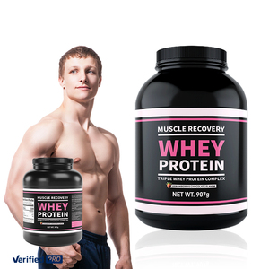 100% Proteína de Suero de Leche Dorada con Sabor a Chocolate para Antes del Entrenamiento, Polvo <span class=keywords><strong>Universal</strong></span> para Aumentar de Peso - Product Image 5