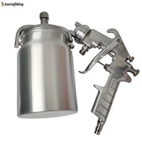 Pistola de Pulverización PQ-2, Juego de Herramientas Manuales, Pistola de Pintura para Automóviles, Uso Industrial, HVLP 1000ML 1L 2.0mm