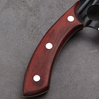 Nouvelle Collection 5.9 pouces Viking couteau forgé à la main couteau de boucher pour couper la viande Chef couperet couteau avec manche en bois de rose