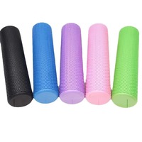 Rodillo de Espuma EVA para Yoga, Ejercicio, Masaje de Alta Densidad, Gimnasio, Fitness, Rodillo de Espuma Esencial para Músculos