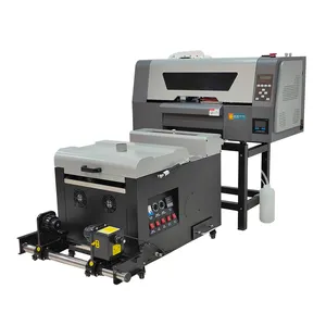 Digital DTF Printer with Powder Shaker Heat Transfer High Definition T-shirt Printing Machine PET Film Inkjet Printer