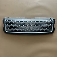 LR055881 Grille de pare-chocs avant argentée avec garniture chromée de haute qualité Remplacement OE pour Land Rover Range Rover Vogue 2014-2017