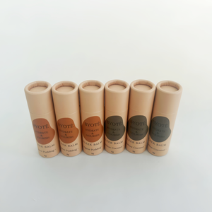 Tube en papier Kraft recyclable fait à la main pour emballage de déodorant de lotion de rouge à lèvres forme cylindrique numéro de modèle Tube de rouge à lèvres - Product Image 3