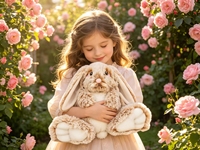 Coussin chauffant en peluche courte en forme de lapin Happy Fuel, 1,5 lb, pour soulager les crampes menstruelles et les douleurs, cadeau d'anniversaire