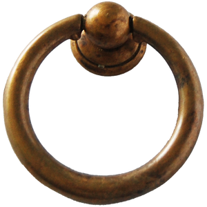 Maniglia per Mobili '09202' 23x28 mm - Ottone Anticato - Product Image 1