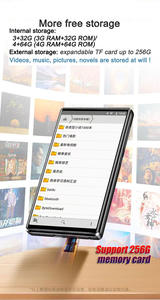 Nouveau lecteur de musique WiFi Android 14.0 en version anglaise de 5,0 pouces et 4,0 pouces, <span class=keywords><strong>MP3</strong></span>/MP4 pour <span class=keywords><strong>Google</strong></span> avec carte mémoire de 128 Go - Product Image 5