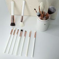 Échantillons disponibles, ensemble de pinceaux de maquillage à approvisionnement direct d'usine, ensemble complet de pinceaux de beauté, pinceaux de maquillage à poils souples, ensemble de pinceaux de maquillage professionnels