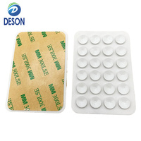 Support de tablette et téléphone portable pour voiture Deson Square 24 Grain, en silicone, avec ventouse, découpe personnalisable, résistant à la chaleur