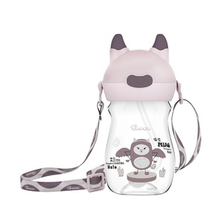 Baode Miaomiao Sippy <b>Cup</b> Straw <b>Cup</b> <b>Large</b> Diameter Straight Body 1-2 Years Baby Water <b>Cup</b> Summer Drinking <b>Cup</b> - Product Image 4