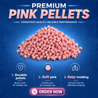 Granulés de PP haute résistance, pellets de polypropylène vierge pour la fabrication de produits plastiques par injection et extrusion