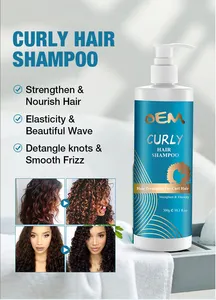 Groothandel Private Label Natuurlijke Biologische Haarverzorgingsproduct Professionele Krullend Haar Shampoo Voor Afro-Amerikaanse Haar