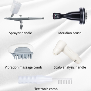 เครื่องวิเคราะห์หนังศีรษะแบบพกพา5อิน1เครื่องวิเคราะห์ทดสอบผิวหนังอุปกรณ์ตรวจจับรูขุมขนและผิวหนังสำหรับร้านเสริมสวยคลินิก - Product Image 3