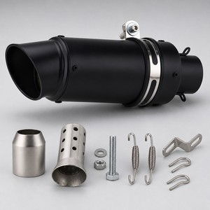 Silencieux d'échappement universel pour moto, 51mm, avec support à ressort DB Killer, pour Dirt Bike Enduro <span class=keywords><strong>MX</strong></span> <span class=keywords><strong>250cc</strong></span> 450cc - Product Image 5
