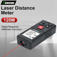 Télémètre laser numérique infrarouge LDM-P120 120 mètres/394 pieds, mesure de la surface et du volume, fonction Pythagore