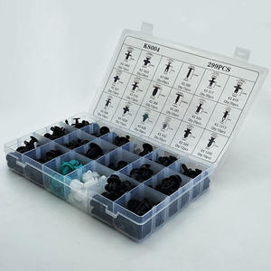 مشابك الأكثر مبيعًا للسيارة + 35 مشابك لوحة باب السيارة إبزيم مشبك داخلي مشابك بلاستيكية مجموعة مشابك السيارة - Product Image 5