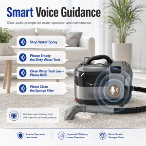 1200W Upholstery <b>Cleaner</b> Machine 13KPa Carpet <b>Cleaner</b> Hot Water Steam Spot <b>Cleaner</b> Sofa Cleaning Machine OEM Factory Supply - Product Image 6