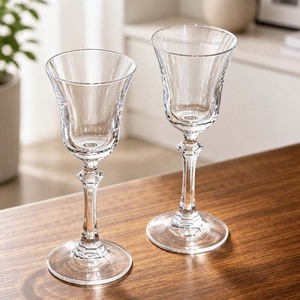 Kristallglas-Verkostungsbecher Tulpenförmiges Cocktailglas Kelch für Champagner Spezialgetränke Sake - Product Image 2